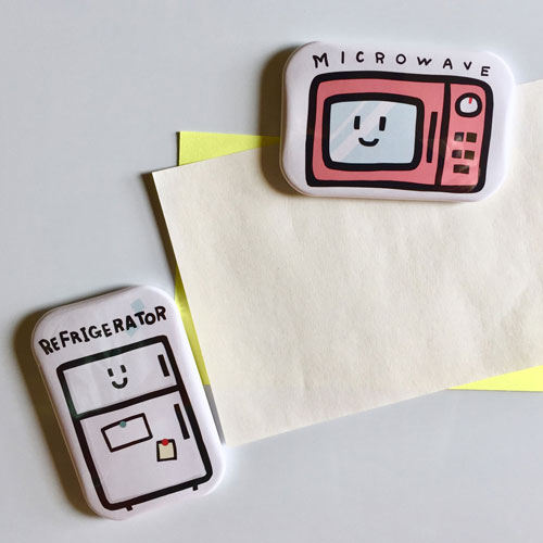 UCANBADGEで作ったオリジナルミラー缶バッジ