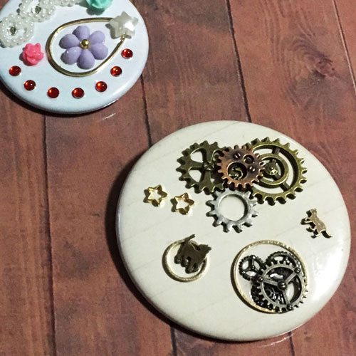 UCANBADGEの缶バッジでレジンクラフトに挑戦した