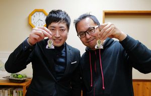 幼稚園にお届けしたアクリルキーホルダー