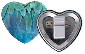 ハート型缶クリップ