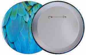 100mm安全ピン缶バッジ