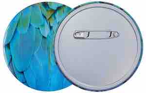 76mm安全ピン缶バッジ