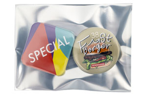 透明銀袋2個入り