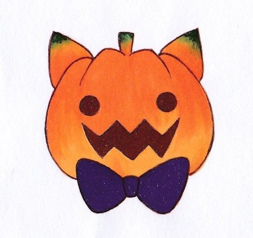 おばけかぼちゃデザインコンテスト入選作品@eimseimm06さん