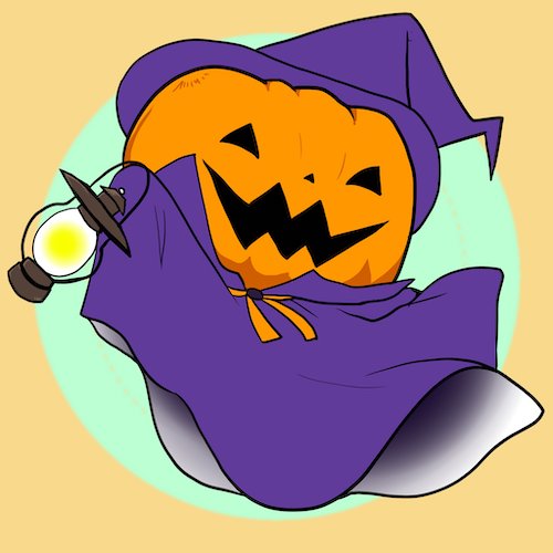 おばけかぼちゃデザインコンテスト入選作品@NeKoNoKoKoNeKoZさん
