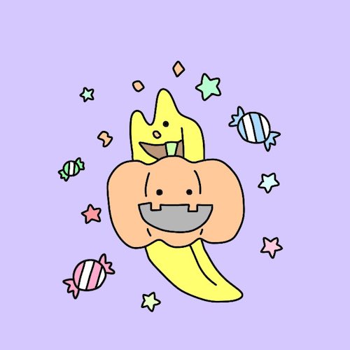 おばけかぼちゃデザインコンテスト入選作品@mo___0835さん