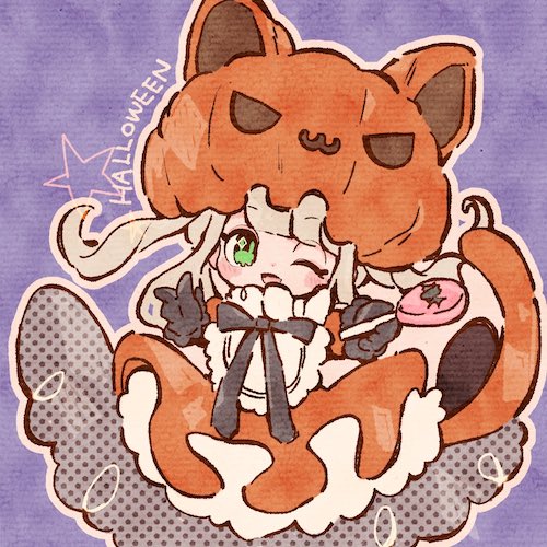 おばけかぼちゃデザインコンテスト入選作品@t_syatoさん