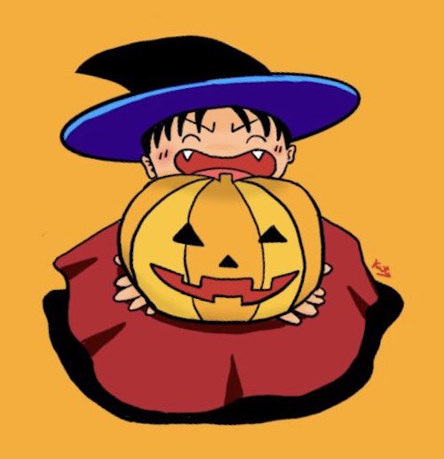 おばけかぼちゃデザインコンテスト入選作品@graphgraさん