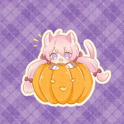 おばけかぼちゃデザインコンテスト入選作品@chihiro_10iroさん