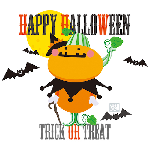 おばけかぼちゃデザインコンテスト入選作品@taririn_148さん
