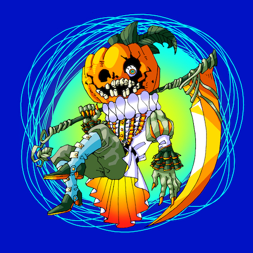 おばけかぼちゃデザインコンテスト入選作品@naka_G_simasimaさん
