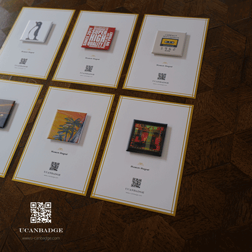 あなたのデザインでミュージアムマグネットを作ります。